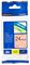 TZE-B51 - P-Touch Label Tape Black on Fluorescent Orange 1" / 24mm