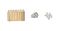 FIT0184 - Ten Piece Hex Spacer Kit, M3 x 30mm