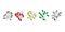FIT0242 - 5mm LED Kit, Red, Green, Yellow, White and Blue, Pack of 50