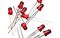 FIT0244 - 3mm LED Kit, Red, Green, Yellow, White and Blue, Pack of 50