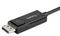 CDP2DP2MBD - Bi-Directional USB-C to DisplayPort 1.2 Lead, 2m Black