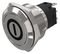 82-6151.1000.B001 - Vandal Resistant Standby Push Button Switch, SPDT, Momentary, 3A, 240V AC, 22mm