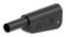 66.2024-21 - 4mm Plug, Sh, Blk/Grey, 32A, Screw, Nkl