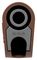 66.2022-27 - 4mm Plug, Sh, Brwn/Gry, 32A, Solder, Nkl
