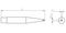 T0050108399 - Soldering Tip, Chisel, 0.6mm