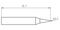 T0050108999 - Soldering Tip, Conical, 0.2mm