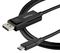 CDP2DP141MBD - Bi-Directional USB-C to 8K DisplayPort 1.4 Lead, 1m Black