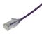 2994-0.5PR - Slim Cat6 UTP LSOH Ethernet Patch Lead, 0.5m Purple