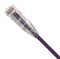 2994-2PR - Slim Cat6 UTP LSOH Ethernet Patch Lead, 2m Purple