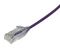 2994-2PR - Slim Cat6 UTP LSOH Ethernet Patch Lead, 2m Purple