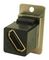 CP30788M - Dual Slim 8K HDMI Socket to 8K HDMI Socket Feedthrough Connector, Nickel Metal, CSK Holes