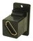 CP30788MB3 - Dual Slim 8K HDMI Socket to 8K HDMI Socket Feedthrough Connector, Black Metal Frame, M3 Holes