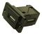 CP30754MB - Dual Entry Slim USB 2.0 Type A Socket to USB 2.0 Type A Right Angle Socket, Black, Metal Frame, CSK Holes