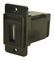 CP30754MB3 - Dual Entry Slim USB 2.0 Type A Socket to USB 2.0 Type A Right Angle Socket, Black, Metal Frame, M3 Holes