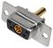 MHCDS5W1S2 - 5W1 Combination Power and Signal D Sub Socket, Vertical Solder Pins, 20A