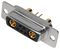 MHCDD7W2S4 - 7W2 Combination Power and Signal D Sub Socket, Vertical Solder Pins, 40A