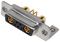 MHCDR7W2S4 - 7W2 Combination Power and Signal D Sub Socket, Right Angle Solder Pins, 40A
