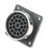 TR1823RFS1NB - Socket, Panel, 23 Way, Size 18, IP65, Unsealed