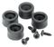 91450 - Set of 4 Rubber Feet & Fasteners