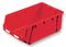 HC5/RED - High Capacity Plastic Storage Bin, Red XXL - 203mm x 282mm x 455mm