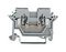 280-601 - 2 Conductor Through Terminal Block, 28AWG to 12AWG, 35mm DIN Rail, Cage Clamp, 24A, 800V