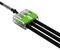 221-423 - 3 Pole Terminal Block / Splicing Connector with Lever Lock, 4mm, 450V, 32A, Green Range,  ECO Friendly