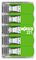 221-425 - 5 Pole Terminal Block / Splicing Connector with Lever Lock, 4mm, 450V, 32A, Green Range,  ECO Friendly
