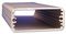 1455K1201 - Aluminium Enclosure, Metal End Panels, 78x43x120mm