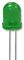 L-813GD - LED, 10mm, Green, Diff