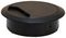 460974 - Round Desk Grommet 60mm Black