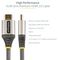 HDMMV1M - Premium High Speed 4K 60Hz HDMI 2.0 Certified Lead with Ethernet, Male to Male, Gold Contacts, 1m