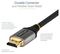 HDMMV1M - Premium High Speed 4K 60Hz HDMI 2.0 Certified Lead with Ethernet, Male to Male, Gold Contacts, 1m