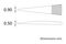 00D SA - 120mm Precision Tweezers, Straight Pointed Tips