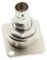 NBB75DFG - 75 ohm BNC Socket to Socket Panel Mount Feed Through Grounded Adaptor, D Shell