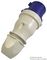 230306 - 32A, 230V, Cable Mount CEE Plug, 2P+E, Blue, IP44