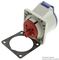 430306 - 32A, 230V, Panel Mount CEE Socket, 2P+E, Blue, IP44