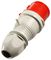 230 - 32A, 415V, Cable Mount CEE Plug, 3P+N+E, Red, IP44
