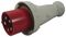 269 - 63A, 415V, Cable Mount CEE Plug, 3P+N+E, Red, IP67