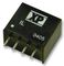 IL0505S - 2W SIP Single Output DC/DC Converter, Input 5V, Output 5V/400mA