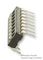 MCNDI-08S - DIP Switch, Low Profile, Slide Actuator, 8-Pole SPST, Raised