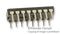 MCNDI-08S - DIP Switch, Low Profile, Slide Actuator, 8-Pole SPST, Raised