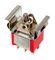 7201J50ZQE - Rocker Switch, On On, DPDT, 125V AC, 5A
