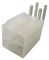 39301040 - Mini-Fit Jr. Header, 2 Row, Right Angle, with Snap-in Plastic Peg PCB Lock, 4 Way
