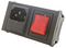 BZH01/Z0000/11 - IEC Inlet (DP), Red Illuminated