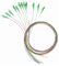 BFP-LCA-9A1-1X12 - Fibre Optic Pigtail Leads, Single Mode, LC/APC, 0.9mm, G657A1, 1m, Pack of 12