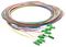 BFP-LCA-9A1-1X12 - Fibre Optic Pigtail Leads, Single Mode, LC/APC, 0.9mm, G657A1, 1m, Pack of 12