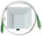 BFPAT-LCA-SCA-30 - Unseen Fibre Optic UFO Squebble Lead, LC/APC-SC/APC, 30m