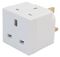PELB1489 - 2 Way Mains Adaptor, No Fuse