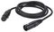 FL-09-20 - Digital 3 Pin XLR Male to Female Lead, 20m Black