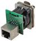 NE8FDP - etherCON Panel Mount RJ45 Socket with Feed Through Connection, 8 pin